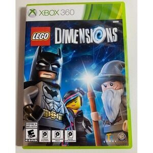 Lego Dimensions Video Game for XBox 360 Manual - Case is cracked